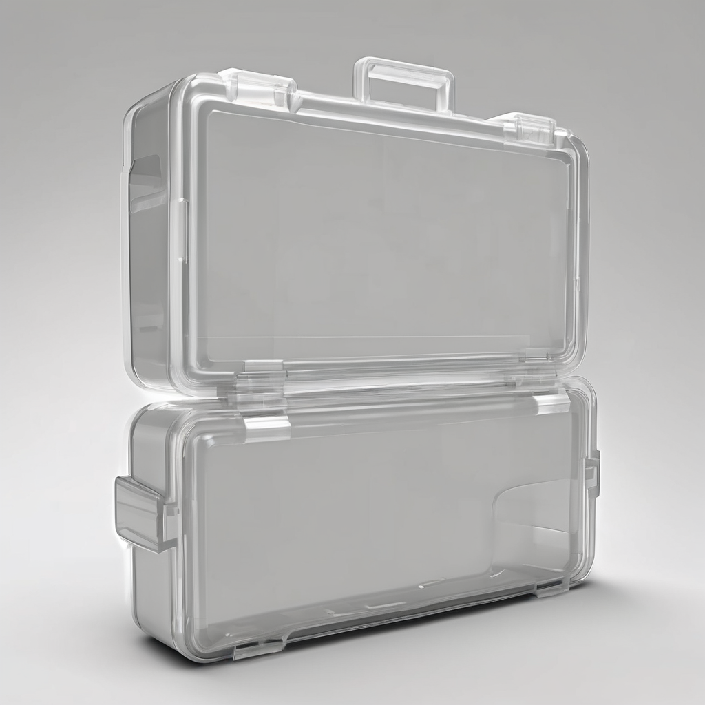 Medical plastic measurement device casing